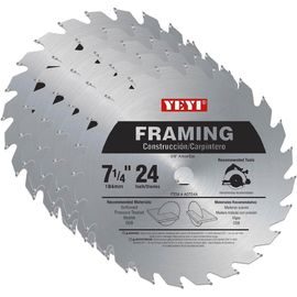 7-1/4 de venda quente de” a circular do TCT x 24T DKO viu a lâmina para EUA introduzir no mercado DIY para cortar a madeira