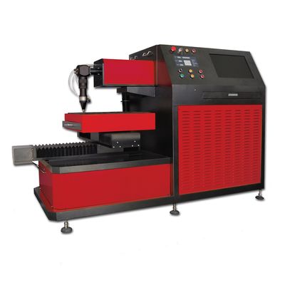O cortador pequeno do laser do CNC para viu a lâmina, nitrogênio ou ar do oxigênio do gás do corte das ferragens