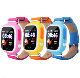 O perseguidor Wearable dos gps do smartwatch q90 do wifi SOS G/M da criança de BT caçoa o relógio esperto para anti-perdido