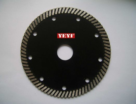 o diamante do turbocompressor de 105mm viu as lâminas, dentes pressionados, estreitos quentes aglomerados 4"