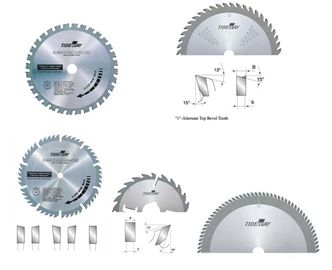 De serras circulares TCT premium aço e Micro pontas de carboneto de grãos