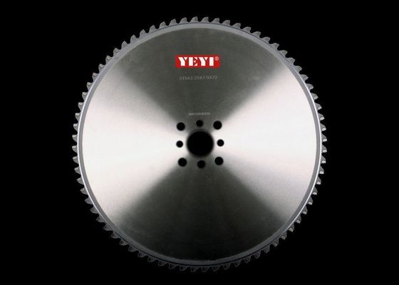 O metal que corta a circular viu que as lâminas 315mm para o frio da tubulação de aço ou da barra do corte viram a lâmina