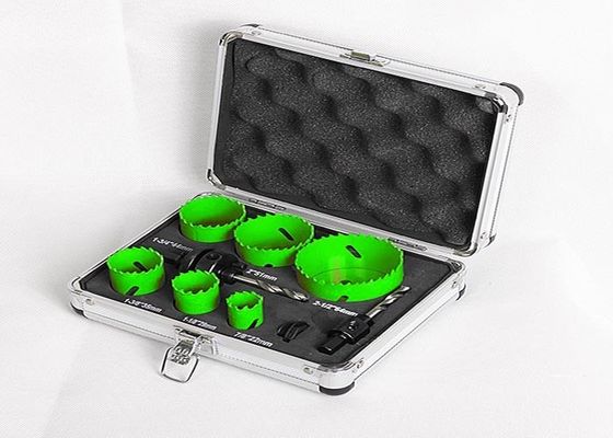 A broca 7/8" 1-1/8” 22mm 29mm furo de 2 polegadas considerou o grupo com caso de aço inoxidável/de alumínio