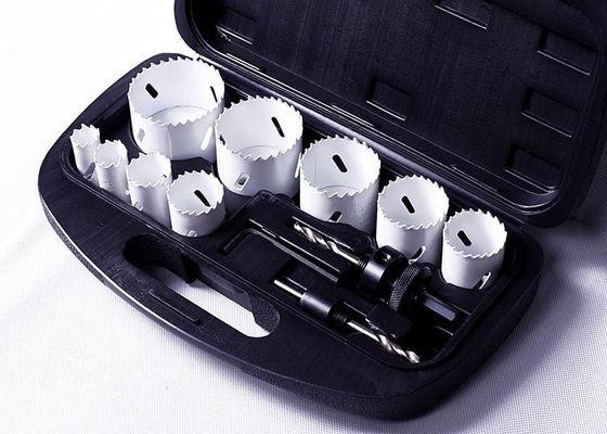 O branco 1-3/8” 2" furo bimetálico do dente fino considerou ferramentas de corte para assoalhos de madeira duros