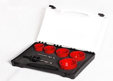o furo bimetálico de 7PC HSS considerou, o grande diâmetro 1,5" - 2,5" furo viram o bocado de broca