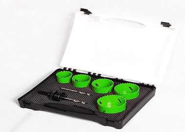 o furo bimetálico de 7PC HSS considerou, o grande diâmetro 1,5" - 2,5" furo viram o bocado de broca