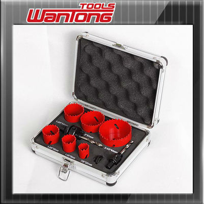 O furo bimetálico dos dentes do passo do HSS da broca considerou para a porta do metal cortador do furo de 7/8" de 29mm 64mm
