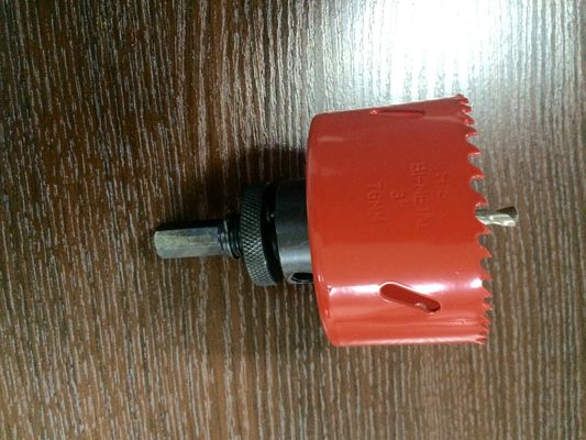 O furo bimetálico dos dentes do passo do HSS da broca considerou para a porta do metal cortador do furo de 7/8" de 29mm 64mm