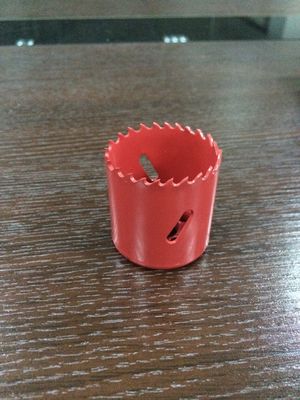 O furo bimetálico dos dentes do passo do HSS da broca considerou para a porta do metal cortador do furo de 7/8" de 29mm 64mm