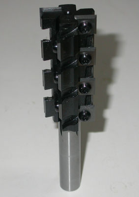 Bocado reto do CNC com bocados reversíveis do router do CNC das facas com ponta variável do carboneto