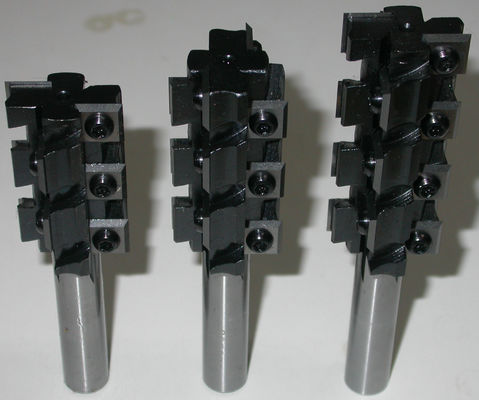 Bocado reto do CNC com bocados reversíveis do router do CNC das facas com ponta variável do carboneto