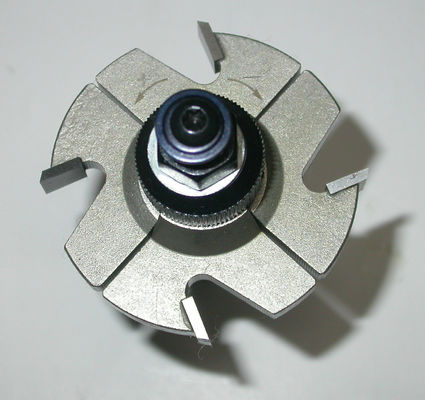 Bocado de entalho ajustável do CNC do metal pesado com bocados variáveis do router do CNC das facas (nenhum calço necessário)