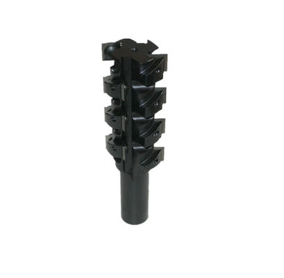 Bocado reto da espiral dos bocados do router do CNC com a pata reversível das facas 20mm