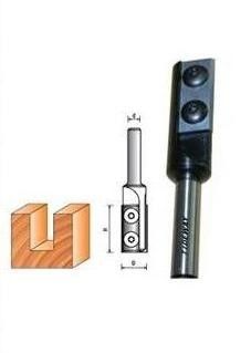 Micro grão de tungstênio CNC Router Bits com facas mutáveis para junção Rabbeting