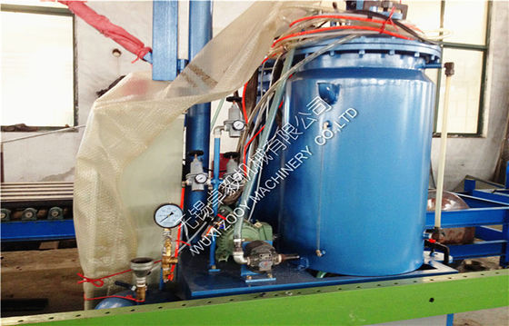Voando viu o corte da máquina do painel de sanduíche do plutônio, máquina de formação de espuma do plutônio da imprensa alta