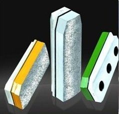 ferramentas de moedura do diamante de 140mm/diamante Fickert para a pedra de moedura e de lustro do granito