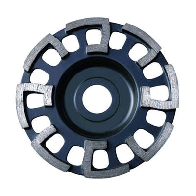 Mármore galvanizado OEM da roda de moedura do copo do diamante, roda de moedura concreta