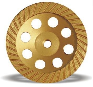 roda de moedura do copo do diamante 7-Inch para o concreto, granito/roda do moedor ângulo do diamante