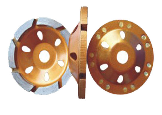 Almofadas de polonês concretas do diamante de um terraço de 4 polegadas/roda de moedura copo do metal