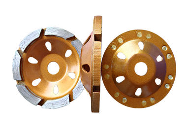 4" roda de moedura concreta do copo da lâmina do disco de moedura do diamante do metal