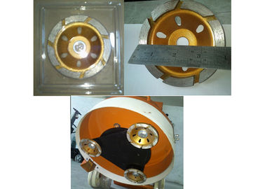 4" roda de moedura concreta do copo da lâmina do disco de moedura do diamante do metal