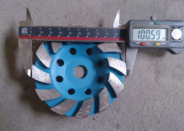 disco de roda de moedura do copo do diamante da espessura de 4mm para o assoalho concreto